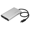 A product image of Startech Thunderbolt 3 to Dual DP Adapter - 4K60 - Mac and Windows