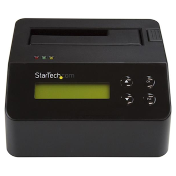 Product image of Startech Hard Drive Eraser/Dock - For 2.5/3.5" SATA SSD/HDD - 4Kn - Click for product page of Startech Hard Drive Eraser/Dock - For 2.5/3.5" SATA SSD/HDD - 4Kn