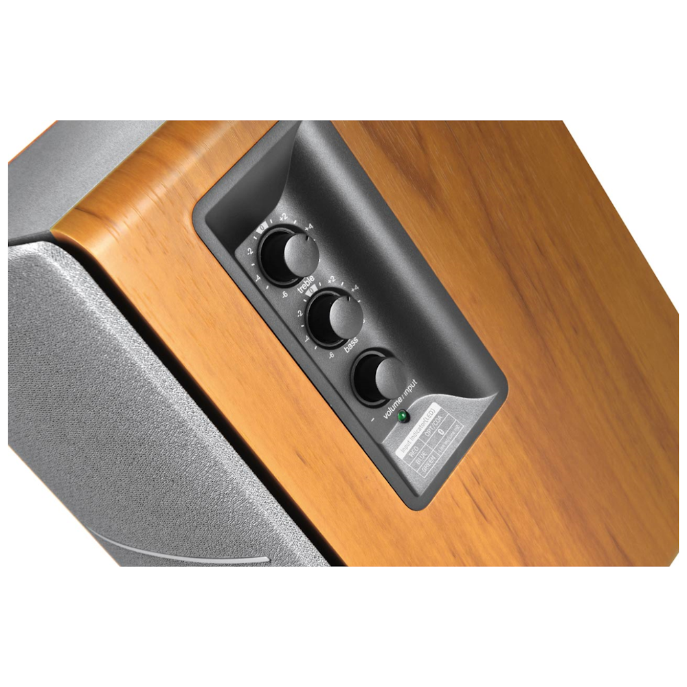 A large main feature product image of Edifier R1280DB 2.0 Lifestyle Studio Speakers w/ Bluetooth & Optical