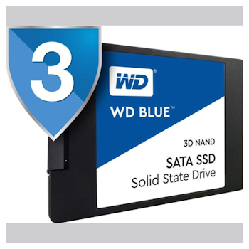 Product image of WD Blue 500GB 3D NAND 2.5" SSD - Click for product page of WD Blue 500GB 3D NAND 2.5" SSD