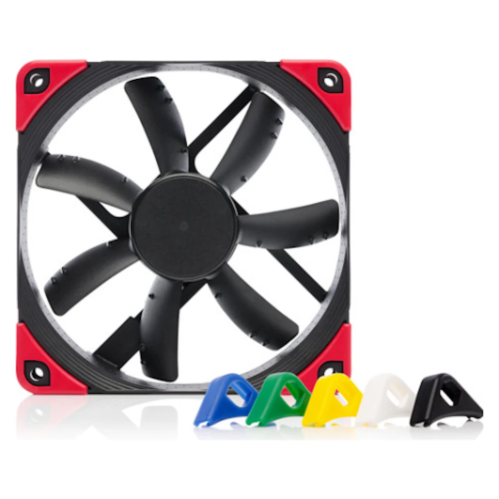 Noctua NF-S12A PWM Chromax - 120mm x 25mm 1200RPM Cooling Fan