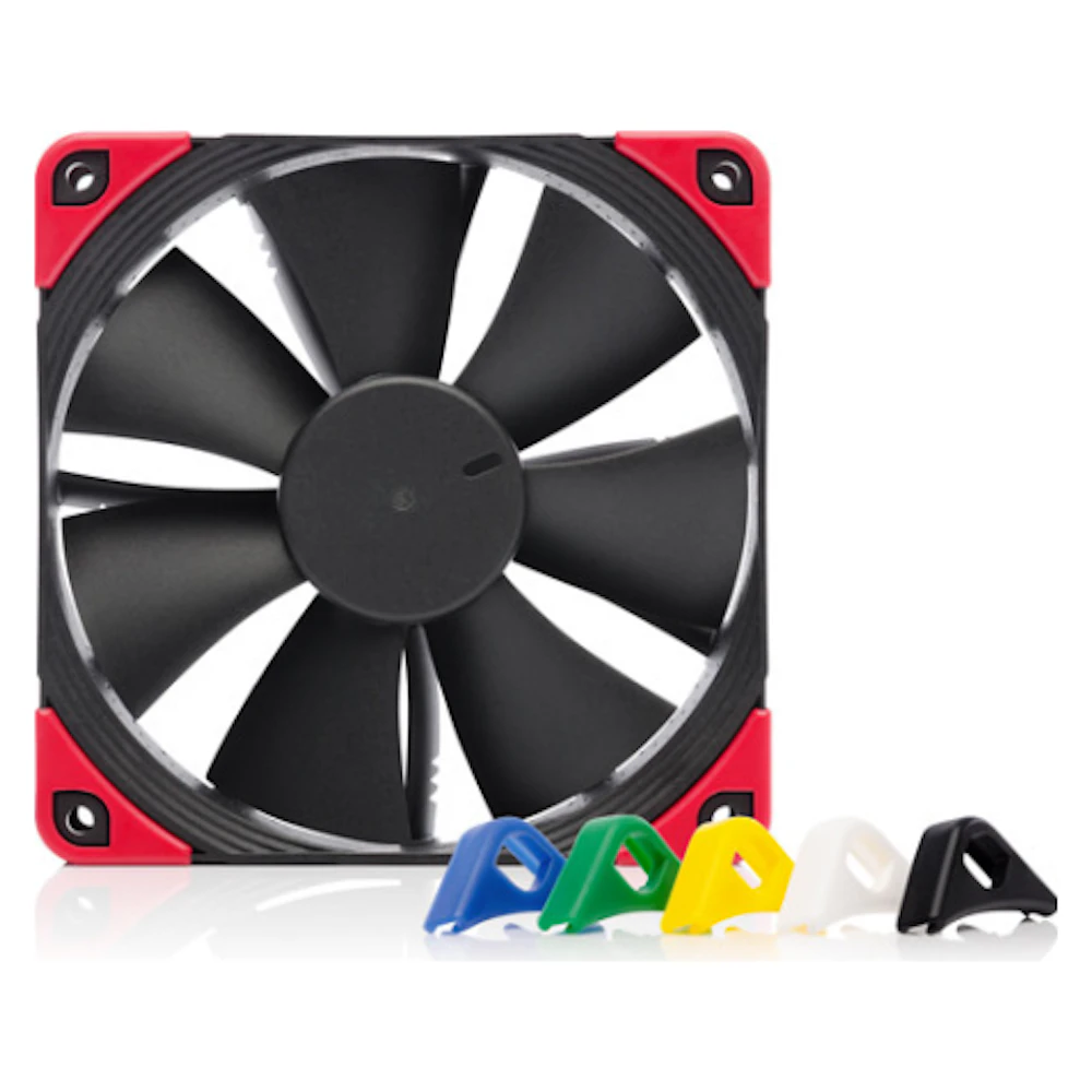 Noctua NF-F12 PWM Chromax - 120mm x 25mm 1500RPM Cooling Fan