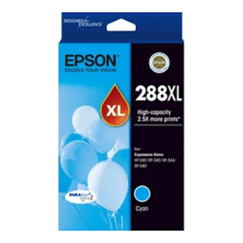 Product image of Epson 288XL Cyan DURABrite Ink - Click for product page of Epson 288XL Cyan DURABrite Ink