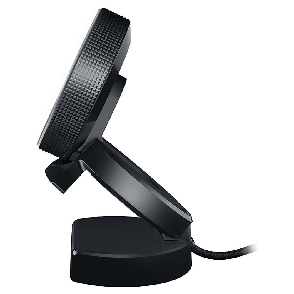 A large main feature product image of Razer Kiyo - 1080p30 Full HD Streaming Webcam with Built-In Ring Light