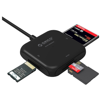 Product image of ORICO Multifunction Card Reader Black - Click for product page of ORICO Multifunction Card Reader Black