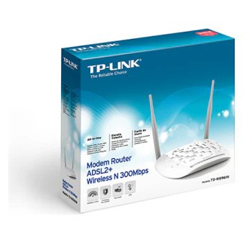 Product image of TP-LINK W8961N N300 Wireless ADSL2+ Modem Router - Click for product page of TP-LINK W8961N N300 Wireless ADSL2+ Modem Router