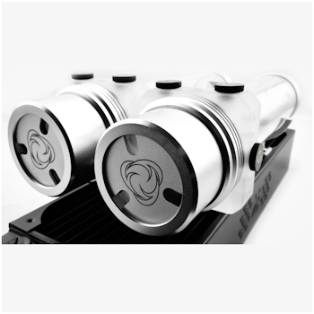 Product image of Singularity Protium D5 Pump Cover - Silver - Click for product page of Singularity Protium D5 Pump Cover - Silver