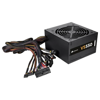 Product image of Corsair VS550 550W 80PLUS White EU Power Supply - Click for product page of Corsair VS550 550W 80PLUS White EU Power Supply