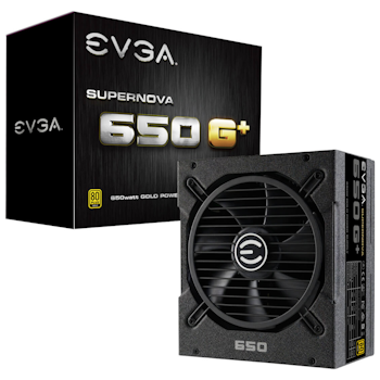 Product image of EVGA SuperNOVA G1+ 650W Fully Modular 80PLUS Gold Power Supply - Click for product page of EVGA SuperNOVA G1+ 650W Fully Modular 80PLUS Gold Power Supply