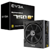 A product image of eVGA SuperNOVA G1+ 750W Fully Modular 80PLUS Gold Power Supply