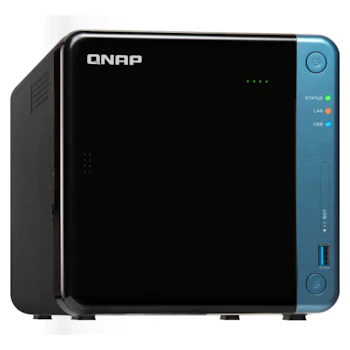 Product image of QNAP TS-453BE 2.3GHz 4GB NAS Enclosure w/ 1x PCIe Expansion Port - Click for product page of QNAP TS-453BE 2.3GHz 4GB NAS Enclosure w/ 1x PCIe Expansion Port