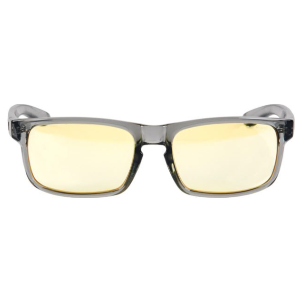 A large main feature product image of Gunnar Enigma - Smoke Frame, Amber Lens Indoor Digital Eyewear