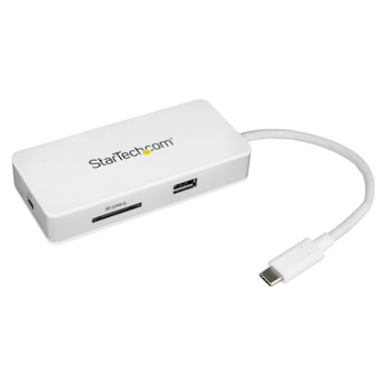 Product image of Startech USB C Multiport Adapter - Mac / Windows - 4K HDMI - SD Slot - Click for product page of Startech USB C Multiport Adapter - Mac / Windows - 4K HDMI - SD Slot