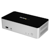 A product image of Startech Dual DisplayPort USB C Dock - 2.5" SATA SSD/HDD Bay, MST, PD