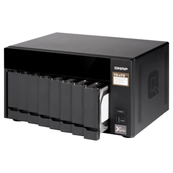 Product image of QNAP TS-873 3.4Ghz 8GB 8 Bay NAS Enclosure - Click for product page of QNAP TS-873 3.4Ghz 8GB 8 Bay NAS Enclosure