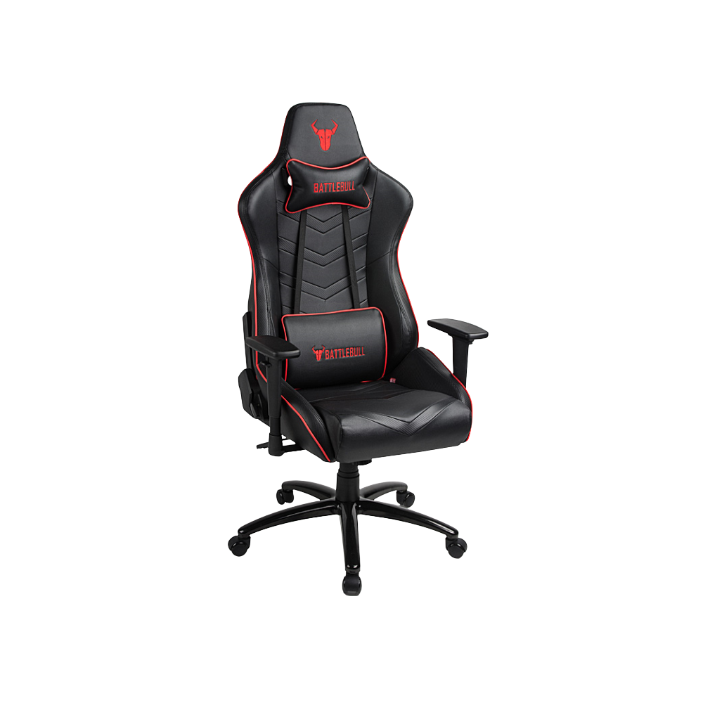 A large main feature product image of BattleBull Diversion Gaming Chair - Black/Red