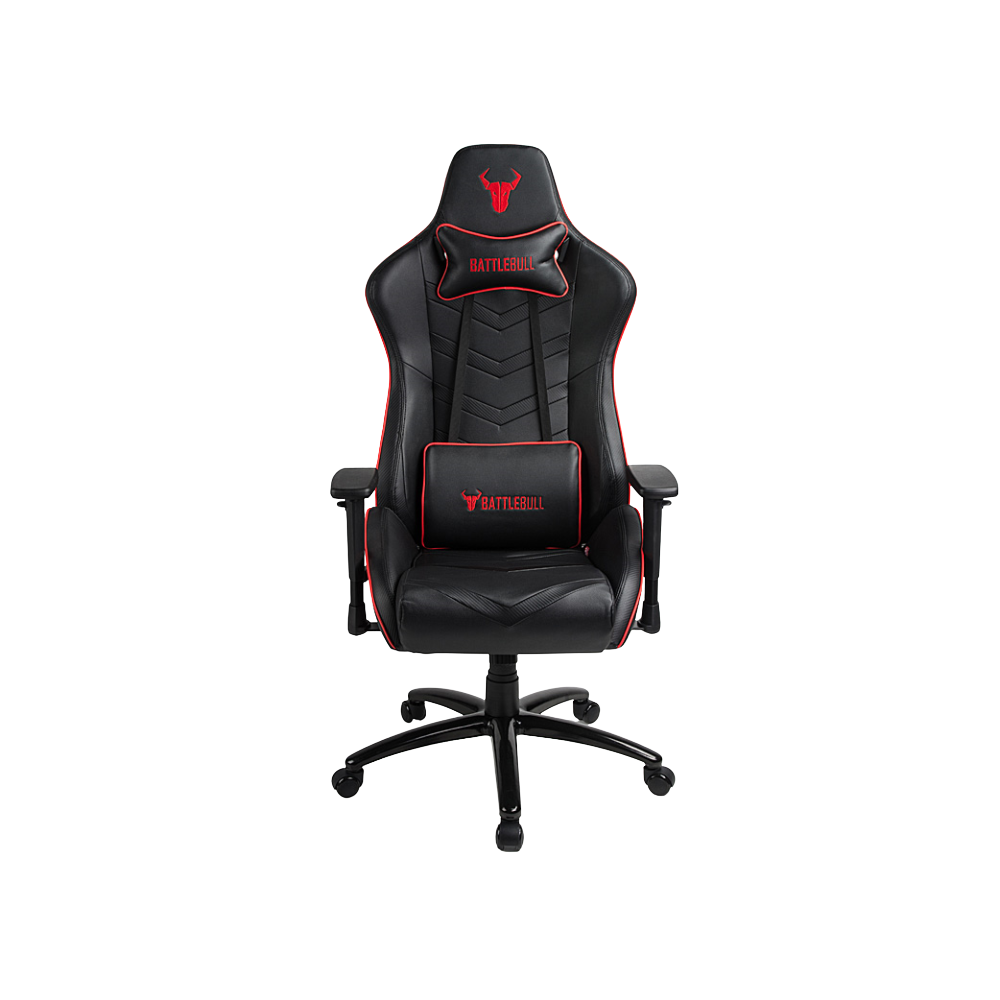A large main feature product image of BattleBull Diversion Gaming Chair - Black/Red