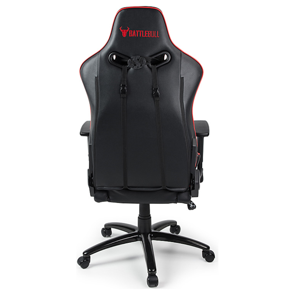 A large main feature product image of BattleBull Diversion Gaming Chair Black/Red