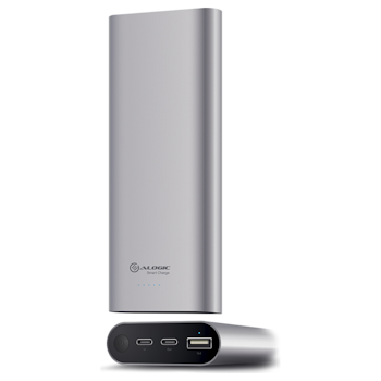 Product image of ALOGIC Prime Series USB Type-C 20100mAh Portable Power Bank with Dual Output - Space Grey - Click for product page of ALOGIC Prime Series USB Type-C 20100mAh Portable Power Bank with Dual Output - Space Grey