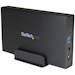 A product image of Startech 3.5in USB 3.0 External SATA Hard Drive Enclosure w/ UASP - Black