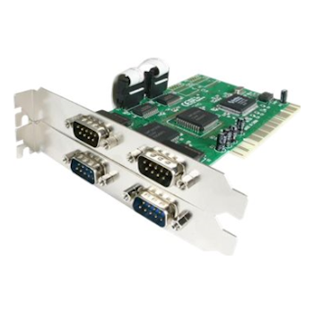 Product image of Startech 4 Port PCI Serial Adapter Card - Click for product page of Startech 4 Port PCI Serial Adapter Card