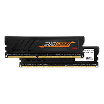 Product image of GeIL 16GB Kit (2x8GB) DDR4 EVO SPEAR C16 2400MHz - Click for product page of GeIL 16GB Kit (2x8GB) DDR4 EVO SPEAR C16 2400MHz