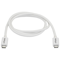 A small tile product image of Startech 1m Thunderbolt 3 Cable 20Gbps - White - Thunderbolt USB-C DP