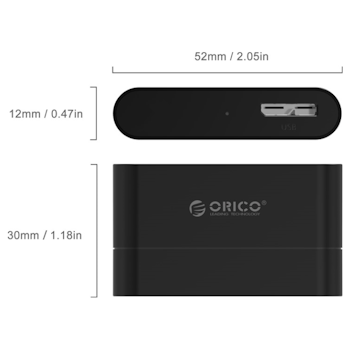 Product image of ORICO 2.5" USB 3.0 Hard Drive Adapter - Click for product page of ORICO 2.5" USB 3.0 Hard Drive Adapter