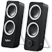 A product image of Logitech Z200 Multimedia Speakers - Midnight Black