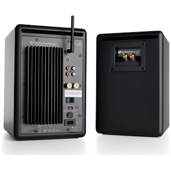 Product image of Audioengine A5+ Wireless - Bookshelf Desktop Speakers (Satin Black) - Click for product page of Audioengine A5+ Wireless - Bookshelf Desktop Speakers (Satin Black)
