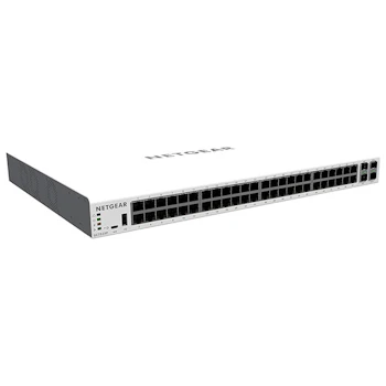 Product image of Netgear GC752XP Insight Managed 52 Port Gigabit Ethernet PoE+ Smart Cloud Switch w/ SFP & SFP+ Ports  - Click for product page of Netgear GC752XP Insight Managed 52 Port Gigabit Ethernet PoE+ Smart Cloud Switch w/ SFP & SFP+ Ports 