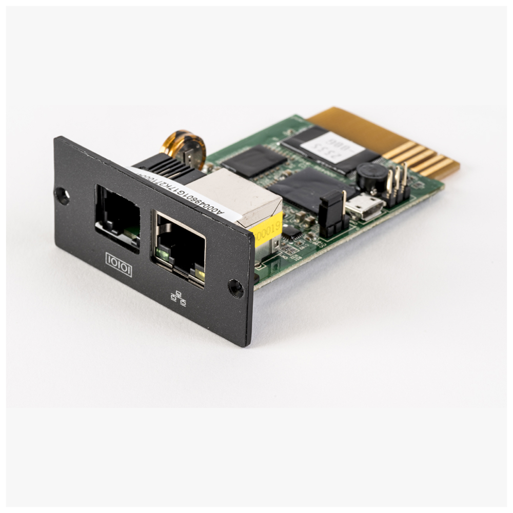 A large main feature product image of PowerShield SNMP Comms Card V4