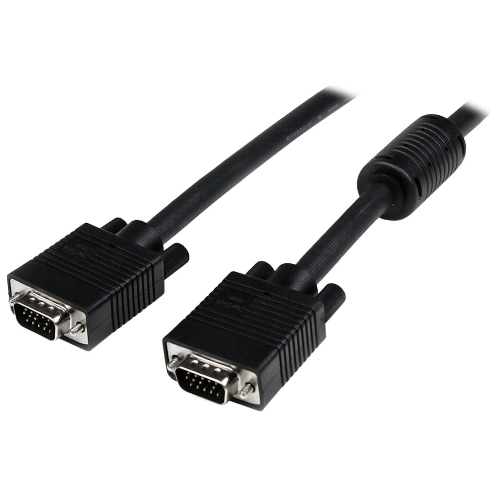 A large main feature product image of Startech 6 ft Coax High Resolution VGA Monitor Cable -  HD15 M/M