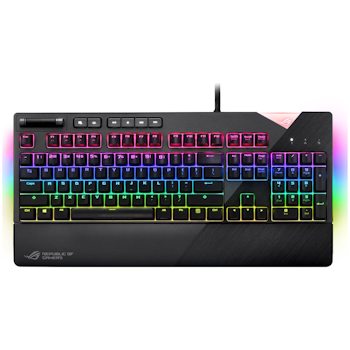 Product image of ASUS ROG Strix Flare RGB Mechanical Keyboard (MX Blue Switch) - Click for product page of ASUS ROG Strix Flare RGB Mechanical Keyboard (MX Blue Switch)