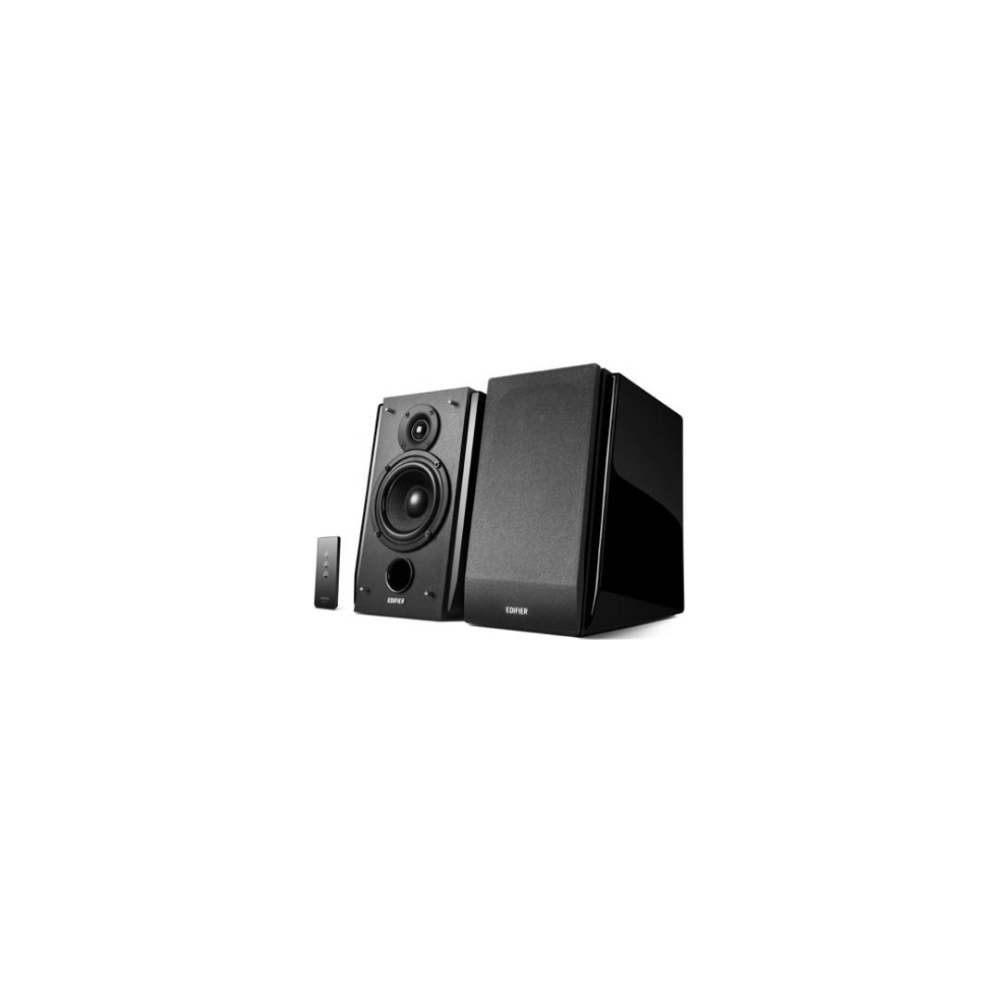 A large main feature product image of Edifier R1700BT 2.0 Lifestyle Studio Speakers - Black Edition