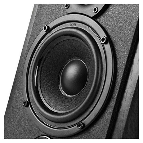 A large main feature product image of Edifier R1700BT Bluetooth Bookshelf Studio Speakers (Black)