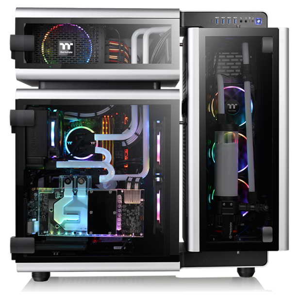 A large main feature product image of Thermaltake Level 20 Tempered Glass Edition Full Tower Case