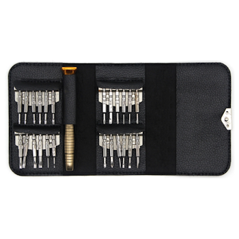 Product image of King'sdun 25 in 1 Portable Wallet Screwdriver Kit - Click for product page of King'sdun 25 in 1 Portable Wallet Screwdriver Kit