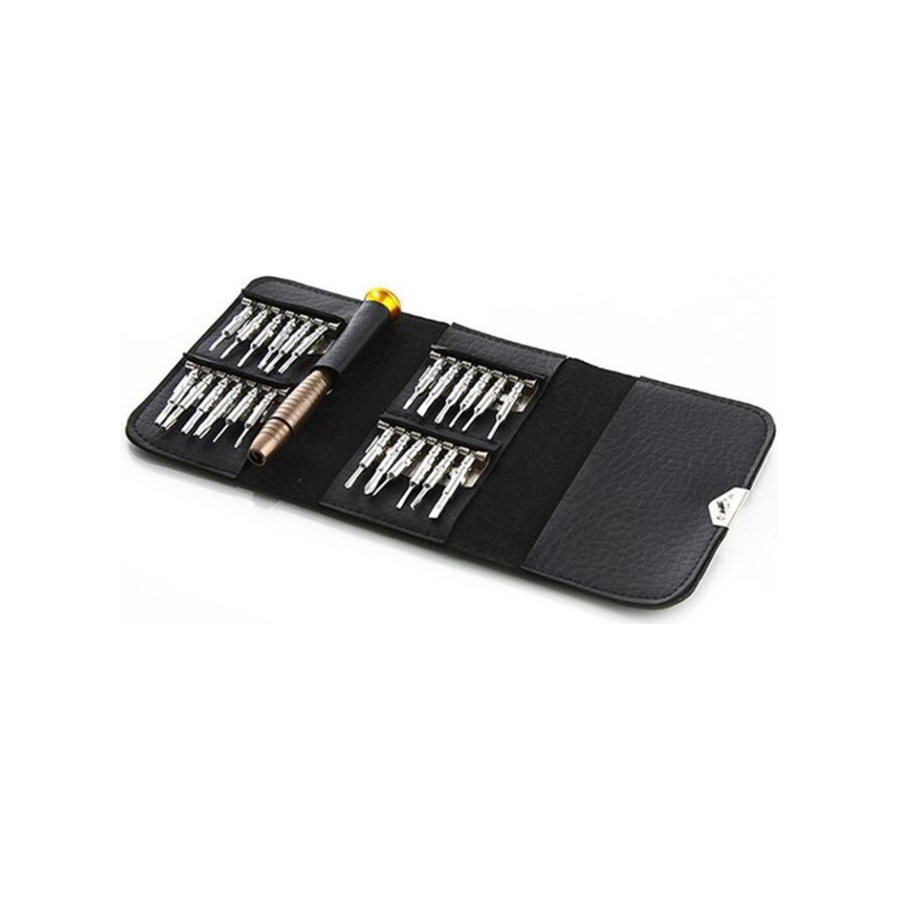 A large main feature product image of King'sdun 25 in 1 Portable Wallet Screwdriver Kit
