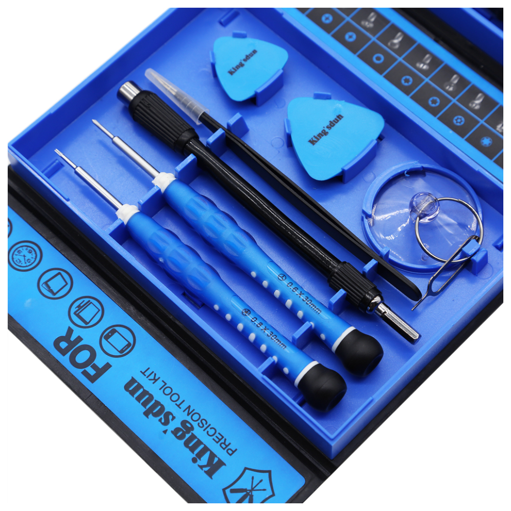 A large main feature product image of King'sdun 38 in 1 S2 Precision Screwdriver Set for Mobile Devices