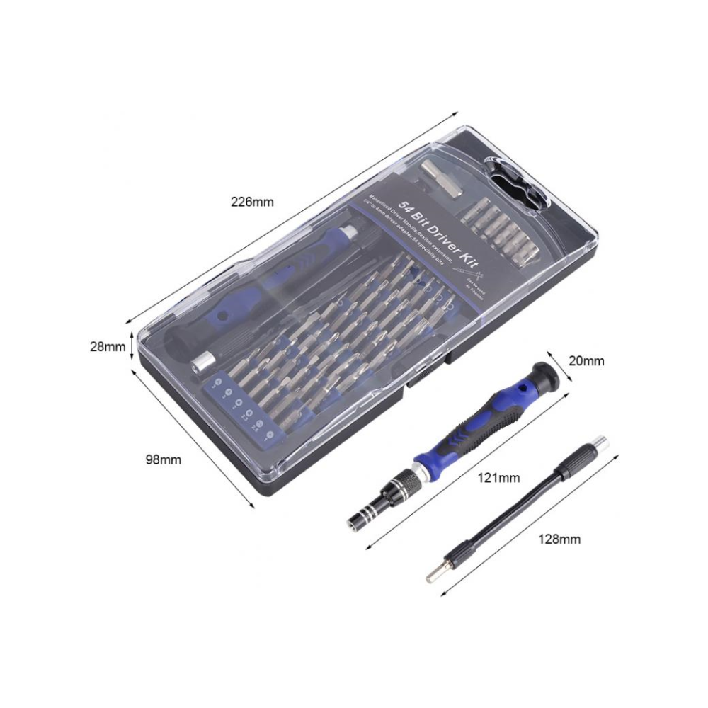 A large main feature product image of King'sdun 58 in 1 Pro Precision Magnetic Screwdriver Set