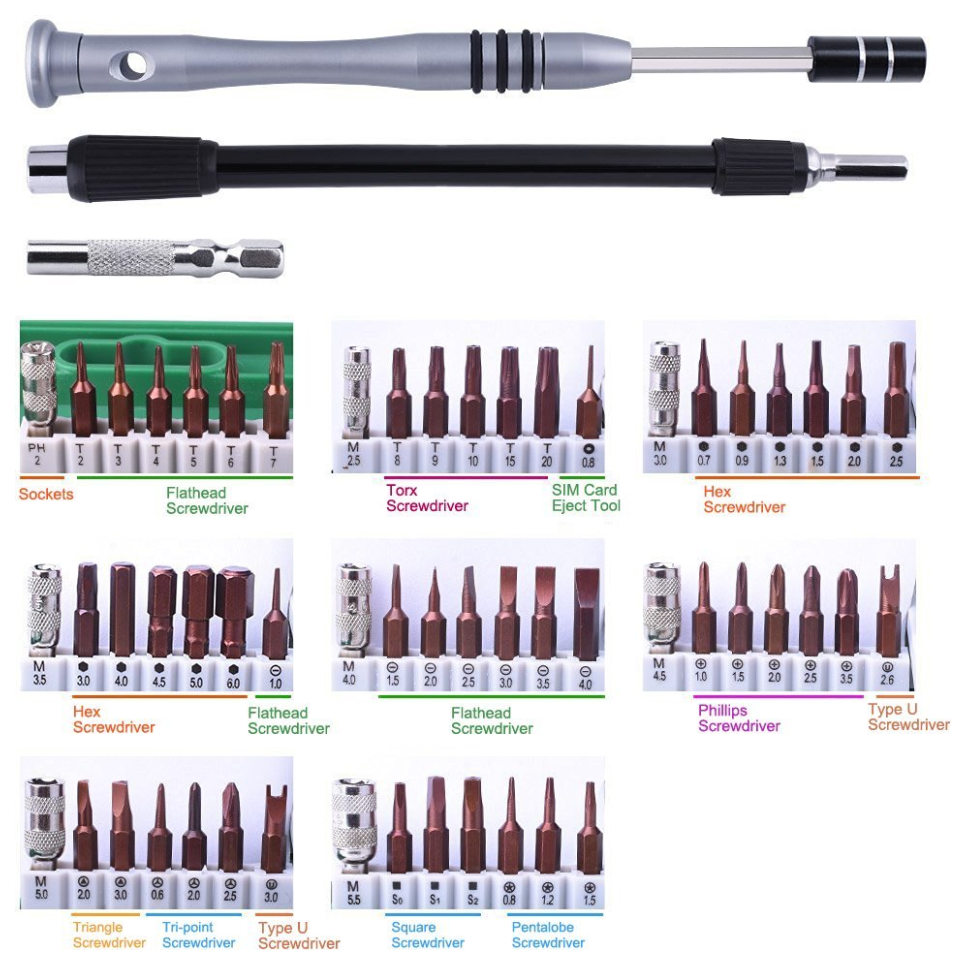 A large main feature product image of King'sdun 60 in 1 Multifunctional Screwdriver Kit