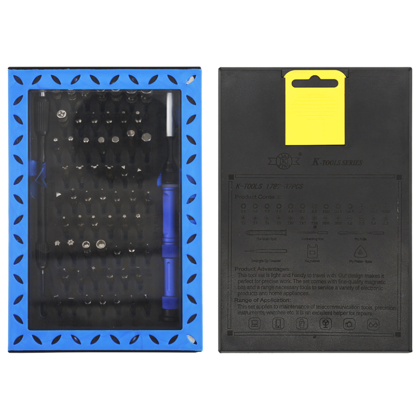 A large main feature product image of King'sdun 63 in 1 Screwdriver Tool Set for PC & Mobile