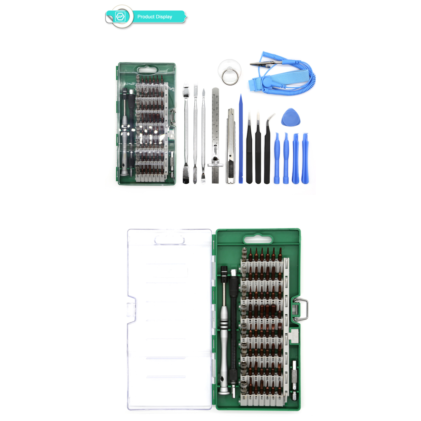 A large main feature product image of King'sdun 76 in 1 Precision Screwdriver Maintenance Toolset