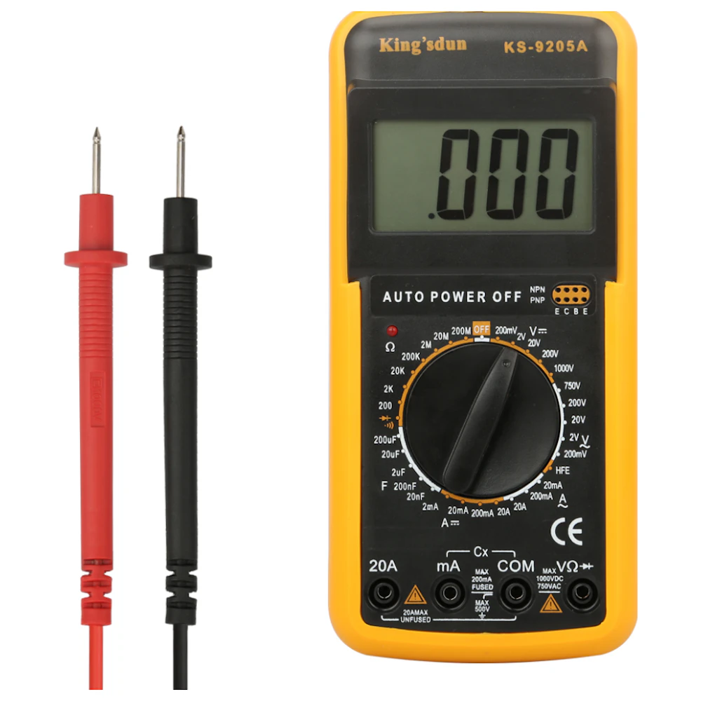 King'sdun Digital Multimeter Portable w/Capacitance Meter