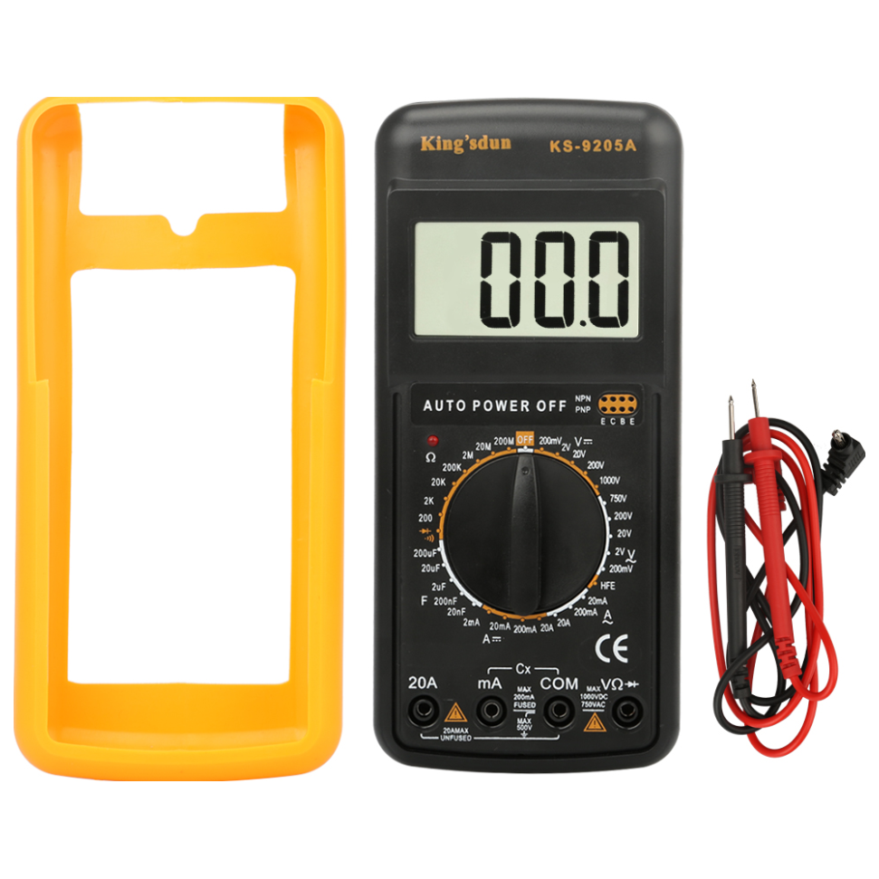 A large main feature product image of King'sdun Digital Multimeter Portable w/Capacitance Meter