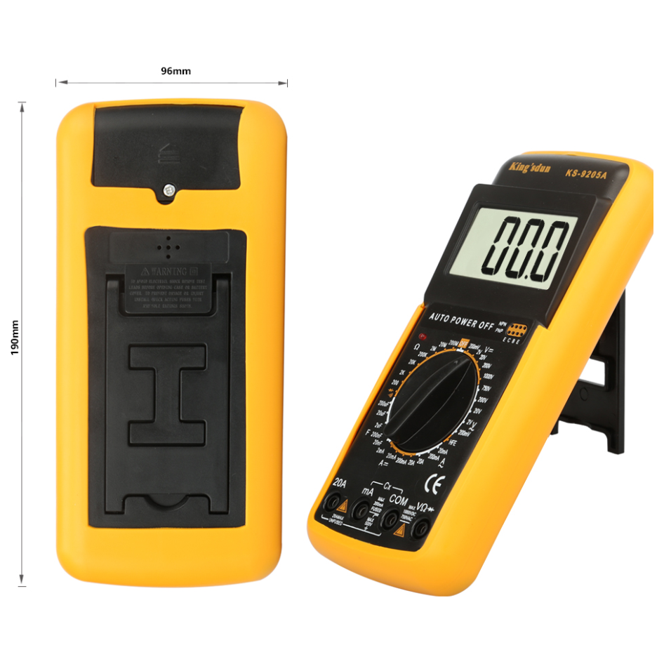 A large main feature product image of King'sdun Digital Multimeter Portable w/Capacitance Meter