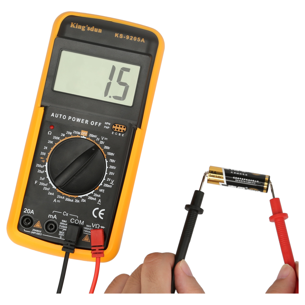 A large main feature product image of King'sdun Digital Multimeter Portable w/Capacitance Meter