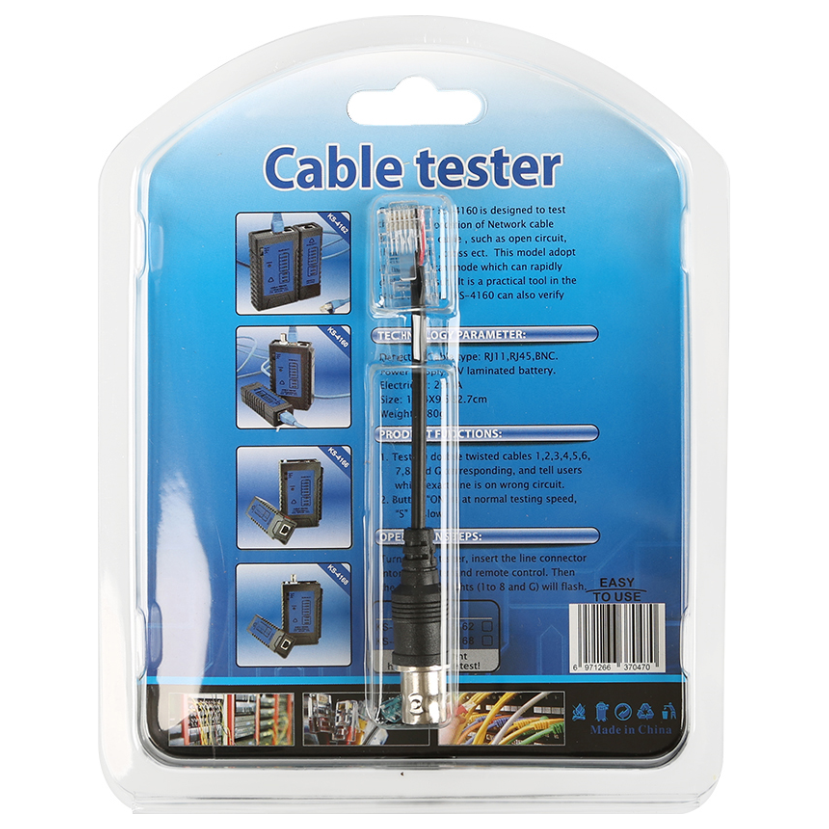A large main feature product image of King'sdun RJ45 Cat6 LAN Cable Tester Set