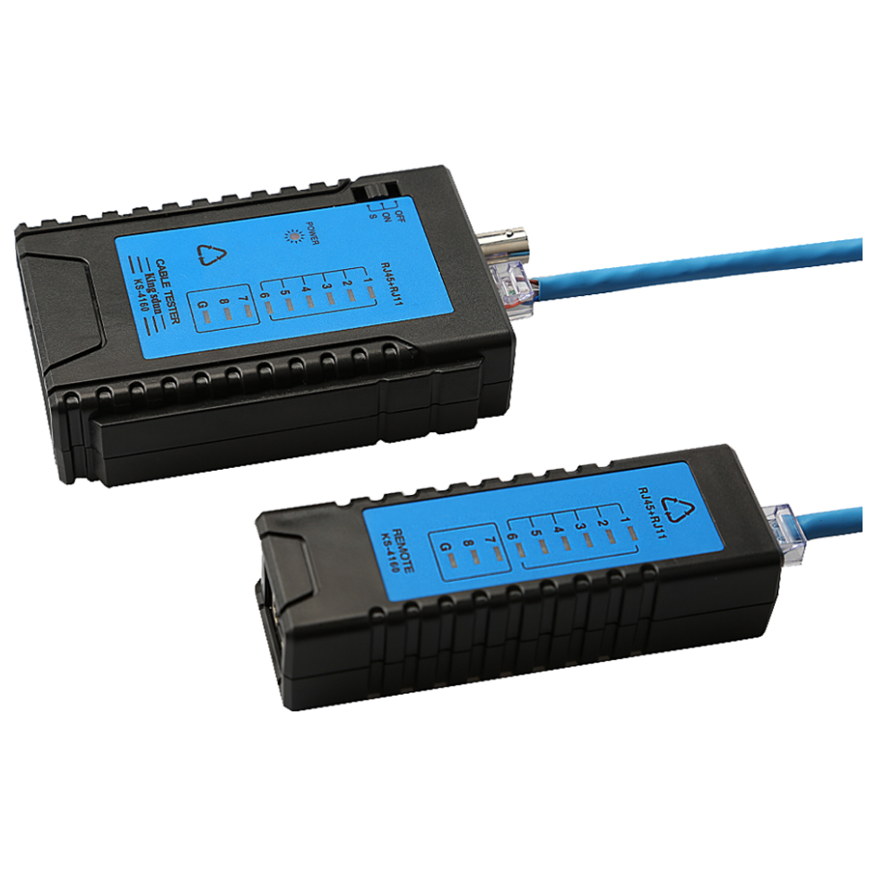A large main feature product image of King'sdun RJ45 Cat6 LAN Cable Tester Set